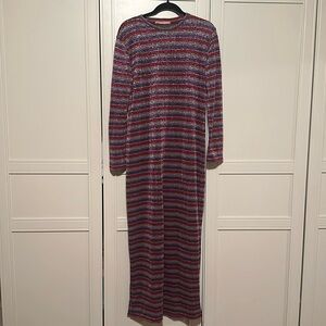 Anthropologie Long sleeve T shirt dress